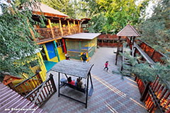 Детская площадка в зоопарке Сафари