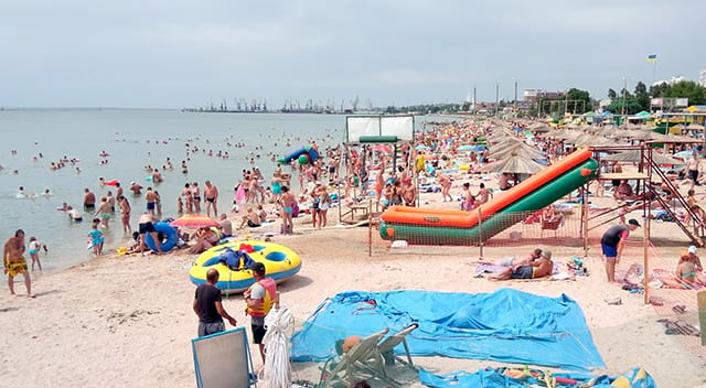 Пляж Третій пляж (Острів Щастя) в Бердянске