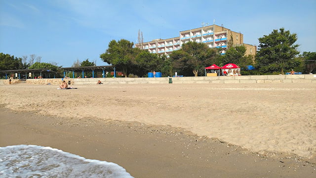 Пляж санаторію Бердянськ