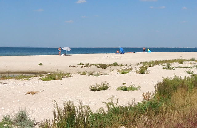 Бердянская Коса: пляж на Шпиле, фото 2