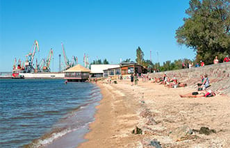 Бердянск: Центральный городской пляж