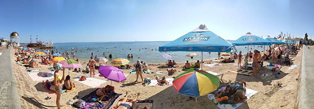 Бердянский центральный пляж, фото 1